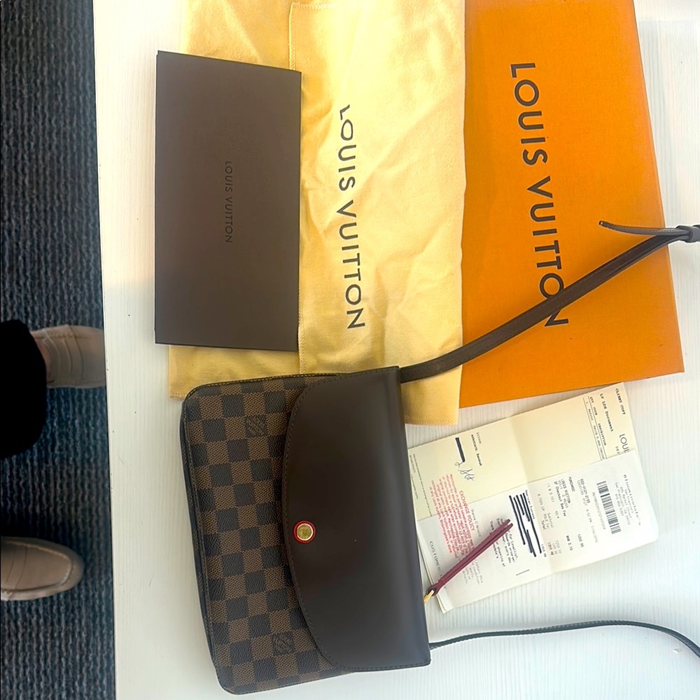 Louis Vuitton Checkered Crossbody Bag